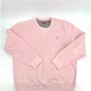 IZOD Classic Fit Fleece Crew Sweatshirt - Pink